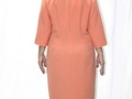 Платье - 0164  цвета персик