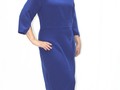 Платье - 0164 синего цвета