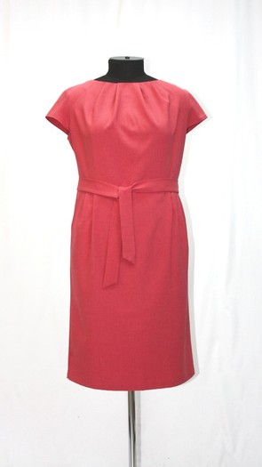 Платье - 0165 цвет темно-розовый